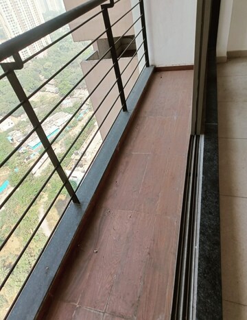 Balcony in 2 BHK Apartment at Runwal Eirene, Balkum Pada – for Sale