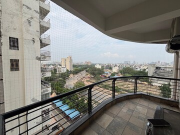Balcony in 3 BHK Apartment at Conscient Heritage Max, Sector 102 – for Rent
