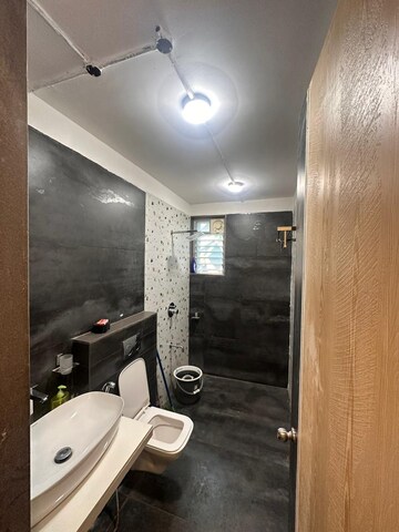 Attached Bathroom in 1 BHK Apartment at Puranik Rumah Bali, Ghodbunder Road – for Rent