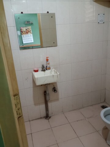 Bathroom in 2 BHK Apartment at Spaghetti Complex, Kharghar – for Rent