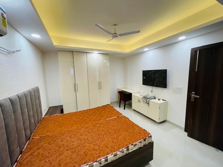 Bedroom, sector 55 1 Bedroom 770 Sq.Ft. Builder Floor In Sector 55 Gurgaon 8993035