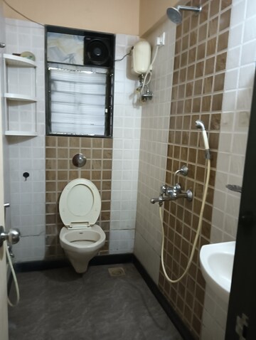 Bathroom in 2 BHK Apartment at Dipti Jyot, Vile Parle East – for Rent