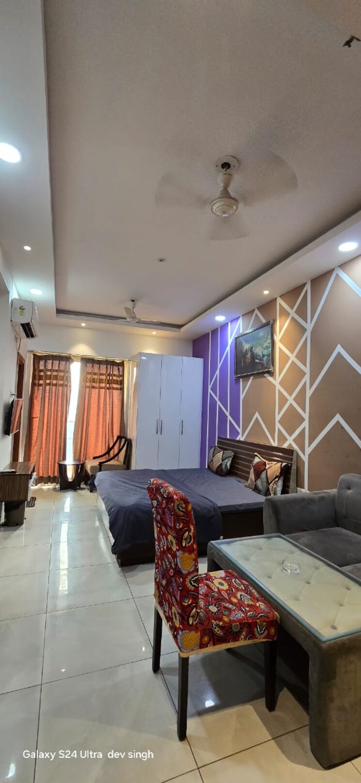 Living Room, aba-ivy-county 3 Bedroom 1656 Sq.Ft. Apartment In Sector 75 Noida 8993081