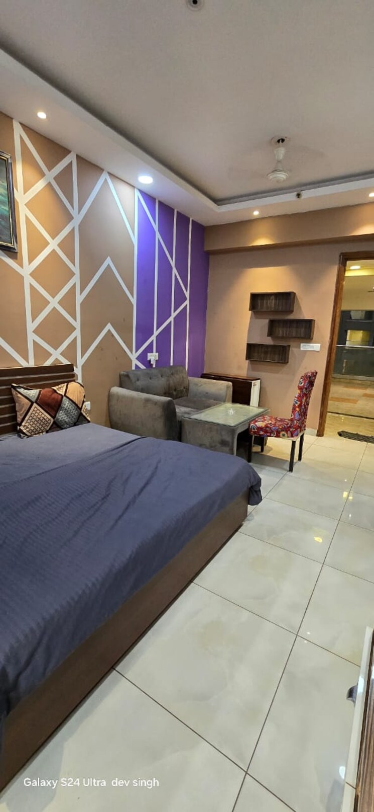 Living Room, aba-ivy-county 3 Bedroom 1656 Sq.Ft. Apartment In Sector 75 Noida 8993081