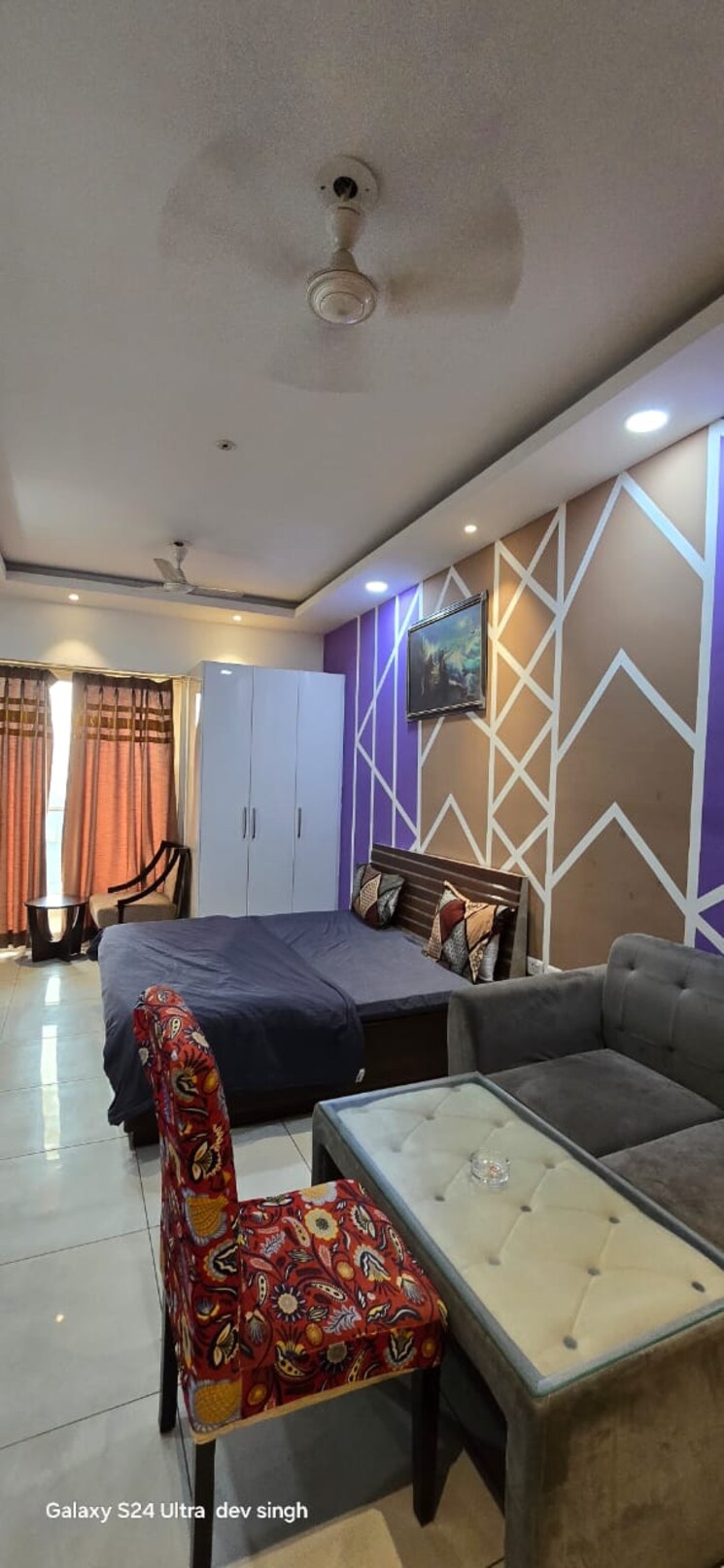 Living Room, aba-ivy-county 3 Bedroom 1656 Sq.Ft. Apartment In Sector 75 Noida 8993081