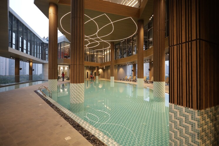 Swimming Pool, aba-ivy-county 3 Bedroom 1656 Sq.Ft. Apartment In Sector 75 Noida 8993081