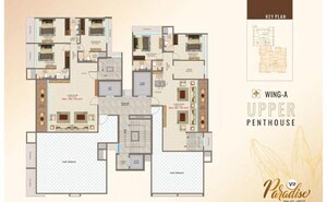 Floor Plan in 3 BHK Apartment at Vir Paradise, Malad West – for Sale
