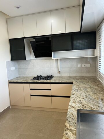 Kitchen in 3 BHK Apartment at Prestige Beverly Hills, Kokapet – for Rent