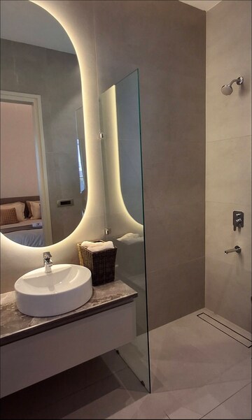 Bathroom in 3 BHK Apartment at Oxirich Chintamani, Sector 103 – for Sale