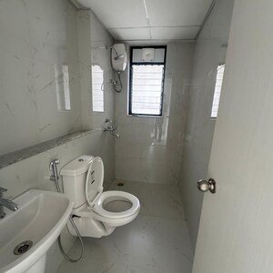 Bathroom in 3 BHK Apartment at Runwal Gardens Phase 2, Kalyan Shilphata Road – for Sale