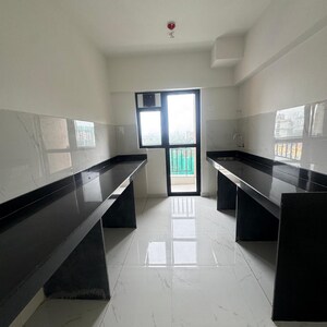 Kitchen in 3 BHK Apartment at Runwal Gardens Phase 2, Kalyan Shilphata Road – for Sale