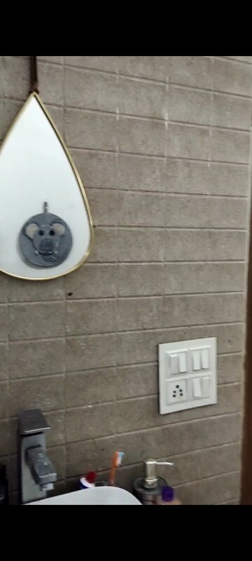 Bathroom in 1 BHK Builder Floor at Rohini – for Rent