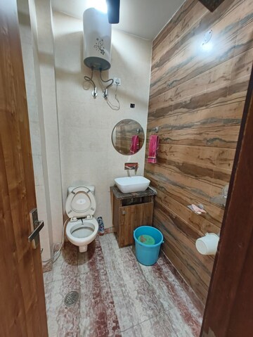 Bathroom in 3 BHK Builder Floor at Paschim Vihar – for Sale