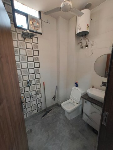 Bathroom in 3 BHK Builder Floor at Paschim Vihar – for Sale