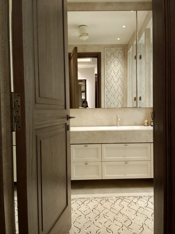 Bathroom in 4 BHK Builder Floor at Vasant Vihar – for Sale