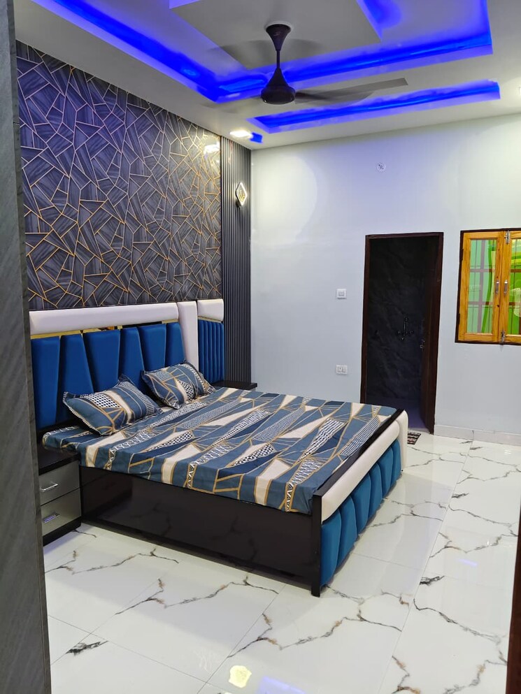 Bedroom, gomti nagar 3 Bedroom 1550 Sq.Ft. Independent House In Gomti Nagar Lucknow 8993212