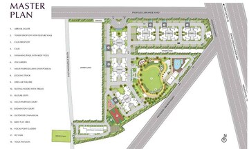 Master Plan in 3 BHK Apartment at Emaar The 88, Sector 112 – for Sale