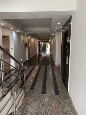 Staircase in 3 BHK Apartment at Neelkanth Dreamz, Raebareli Road – for Sale