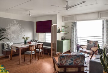 Living Room in 3 BHK Apartment at Comfort Zone, Balewadi – for Rent
