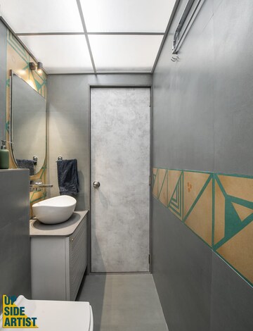Bathroom in 3 BHK Apartment at Comfort Zone, Balewadi – for Rent