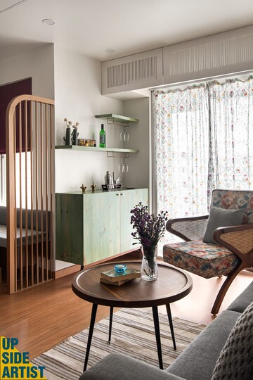 Living Room in 3 BHK Apartment at Comfort Zone, Balewadi – for Rent