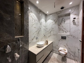 Bathroom in 4 BHK Builder Floor at Paschim Vihar – for Sale