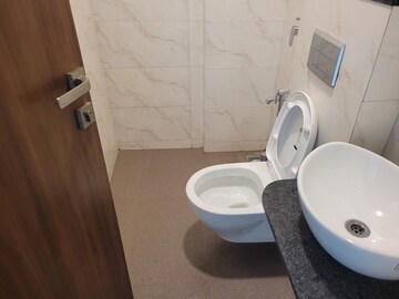 Bathroom in 3 BHK Apartment at Sunit CHS, Model Colony – for Rent