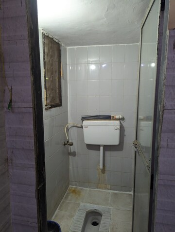 Bathroom in 2 BHK Apartment at Sai Baba Vihar Complex, Ghodbunder Road – for Rent