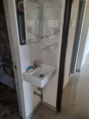 Bathroom in 2 BHK Apartment at Rosa Elite, Bhayandarpada – for Rent