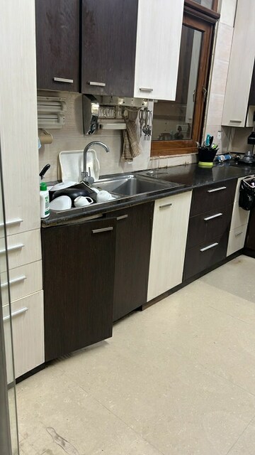 Kitchen in 2 BHK Builder Floor at Lajpat Nagar 4 – for Rent