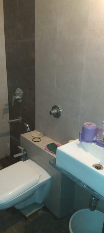 Bathroom in 2 BHK Apartment at Mulund East – for Rent