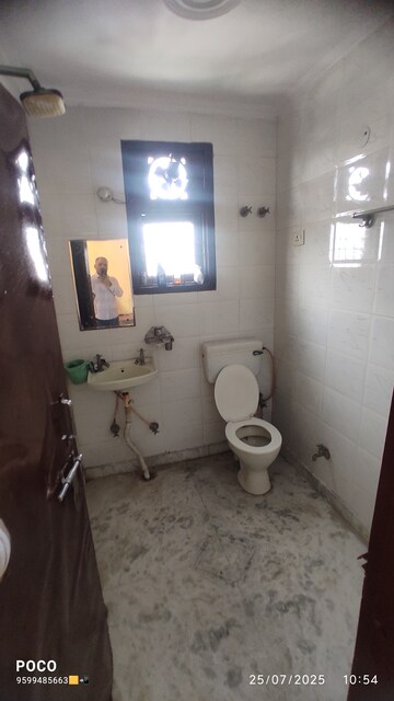 Bathroom in 1 RK Builder Floor at Mehrauli – for Rent