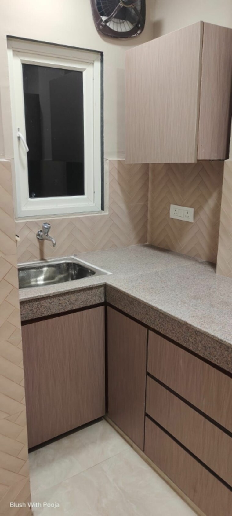 Kitchen, lajpat nagar 4 1 Bedroom 450 Sq.Ft. Builder Floor In Lajpat Nagar 4 Delhi 8993495