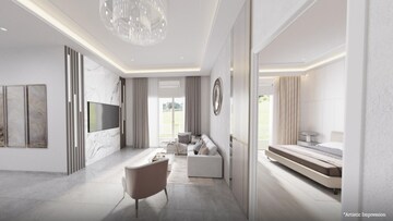 Building Lobby in 2 BHK Apartment at Smart World One DXP, Sector 113 – for Sale
