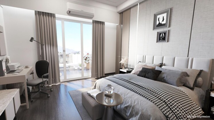 Bedroom, smart-world-one-dxp 2 Bedroom 1377 Sq.Ft. Apartment In Sector 113 Gurgaon 8993463