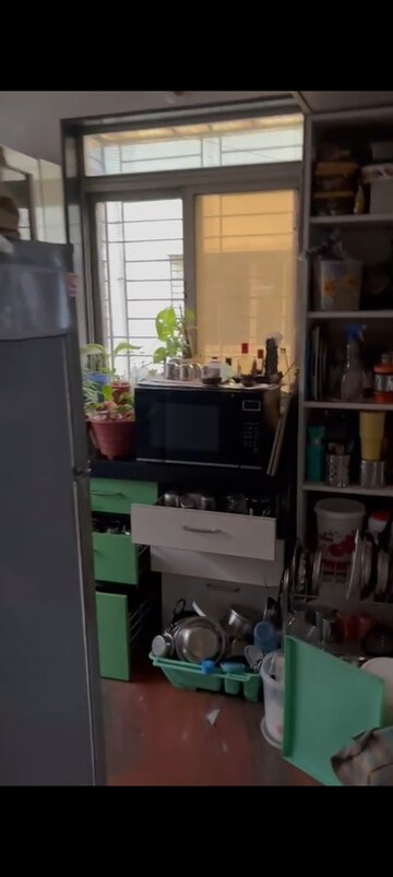 Kitchen in 3 BHK Apartment at Kurla Kamgar CHS, Kurla – for Rent