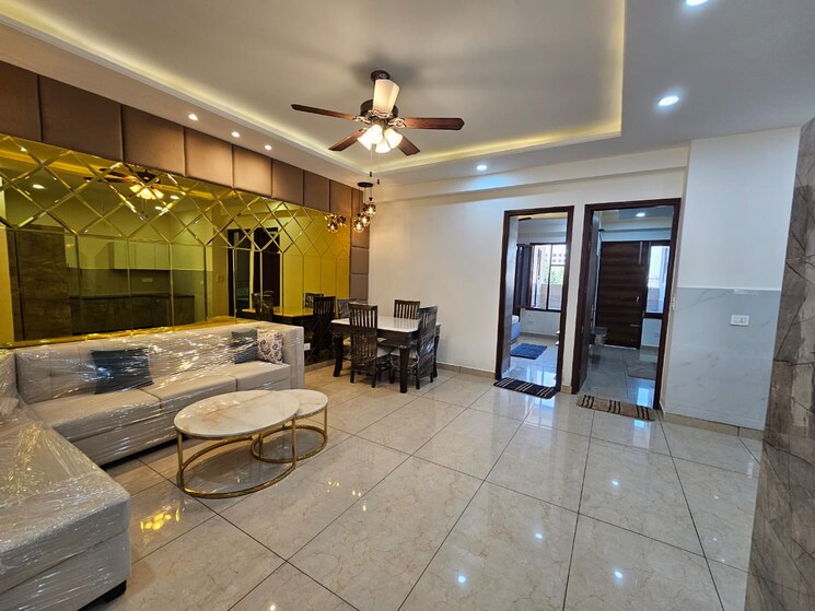 Living Room, ambala highway 3 Bedroom 1500 Sq.Ft. Apartment In Ambala Highway Zirakpur 8993507