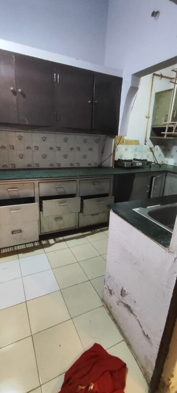 Kitchen in 1 RK Independent House at Sector 22 – for Rent