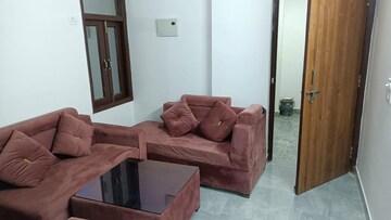 Living Room in 1 BHK Builder Floor at Freedom Fighters Enclave – for Rent