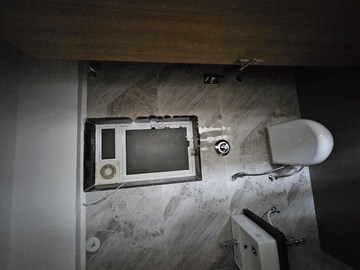 Bathroom in 1 BHK Apartment at Vaibhavlaxmi Central Park, Vikhroli East – for Rent