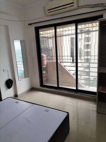 Building Lobby in 1 BHK Apartment at Raunak Heights, Ghodbunder Road – for Rent