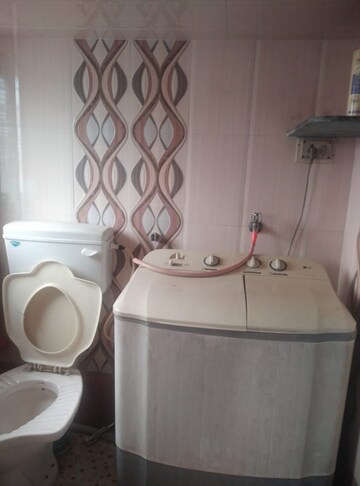 Bathroom in 2 BHK Apartment at Dombivli East – for Rent