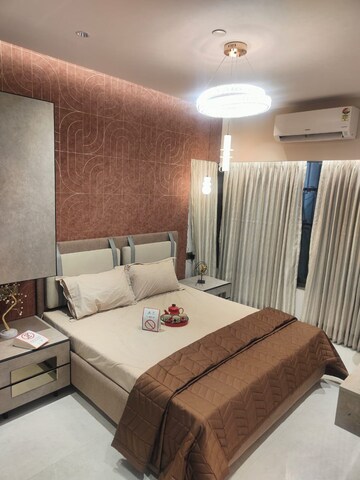 Bedroom in 3 BHK Apartment at Ashapura Rang Rekha, Dahisar East – for Sale