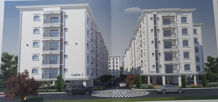 Exterior View, castello-homes-casa 2 Bedroom 1224 Sq.Ft. Apartment In Kharmanghat Hyderabad 8993726