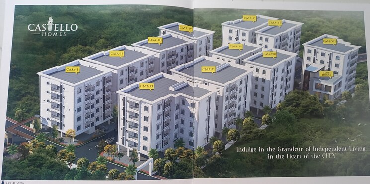 Exterior View, castello-homes-casa 2 Bedroom 1224 Sq.Ft. Apartment In Kharmanghat Hyderabad 8993726