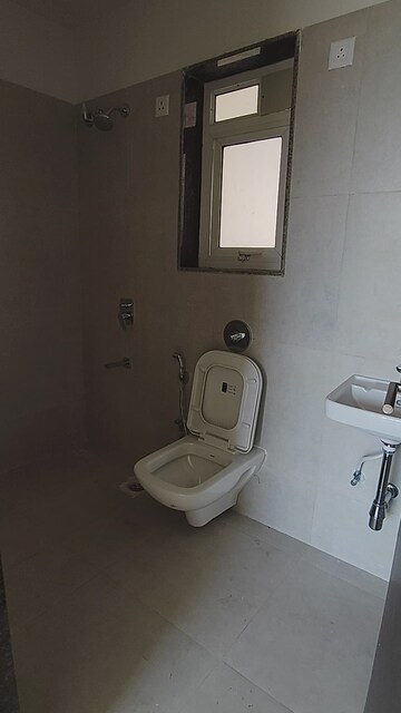 Bathroom in 1 BHK Apartment at JVM Tiara, Owale – for Rent