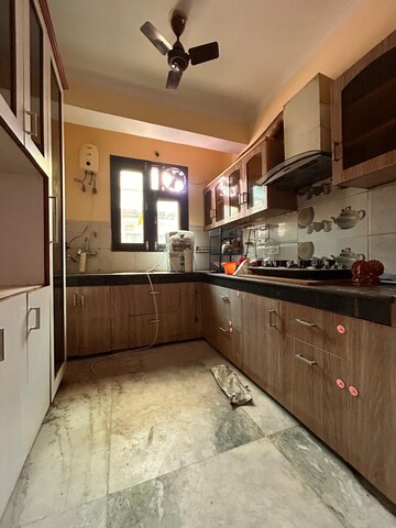 Kitchen in 2 BHK Builder Floor at Chattarpur – for Rent