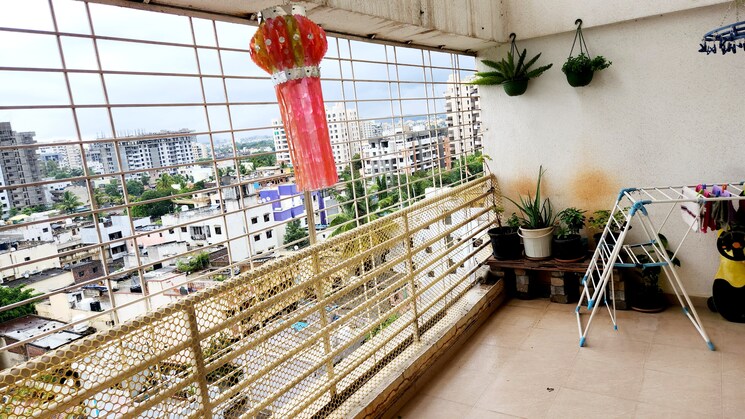 Balcony, jj-sanjeevani 2 Bedroom 753 Sq.Ft. Apartment In Thergaon Pune 8993774