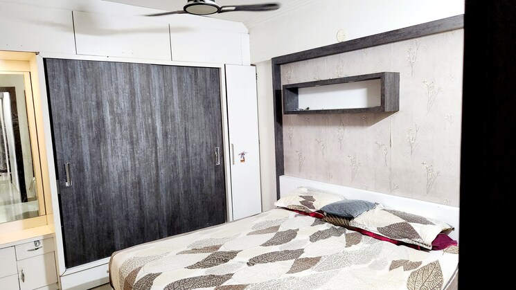 Bedroom, jj-sanjeevani 2 Bedroom 753 Sq.Ft. Apartment In Thergaon Pune 8993774