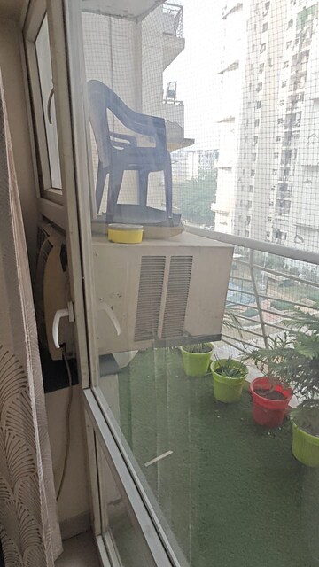 Balcony in 3 BHK Apartment at BPTP Princess Park, Sector 86 – for Rent